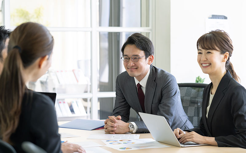 定着に向けた徹底支援・コミット